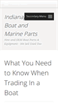 Mobile Screenshot of indianapolismarine.com